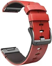 [BKUANE] 26mm Official Style Genuine Leather Watch Strap For Fenix 6 6X Pro 5 5X Plus 3 HR Mk2 D2 Enduro Wristband Quick Release Bracelet
