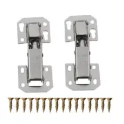2Pcs Soft Close Kitchen Cupboard Cabinet Wardrobe 90degree Door Hinges &4646