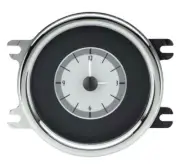 Dakota Digital 41-48 Chevy Silver Clock w/Red LED For VHX Gauge Kit VLC-41C-S-R (for: Chevrolet)