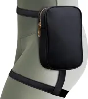 Peicees Womens Drop Leg Bag with Leg Strap Leather Thigh Bag for Motorcycle Cost