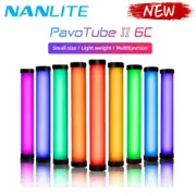 Nanlite PavoTube II 6C 10in RGBWW LED Tube Light 2700-7500K Photography Lighting