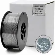E71T-GS Self-Shielded Gasless Flux Hose Wire Spool 0.8mm 1kg For MIG Welding Universal For All Rounds