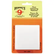Hoppes Guncare Cleaner Gun Cleaning Synthetic Cotton Patches Ultra-absorbent - 12-20 Gauge 25 Packs #hp1205