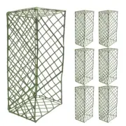 10 Pcs Cable Clay Mesh Cover Bride Flower Mud Arrangement Aid