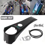 Long Rider Style Dash Panel For Harley Super Glide Softail Springer FXSTC FXST