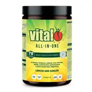 Vital All-In-One Daily Health Supplement Lemon and Ginger 120g