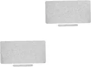 ULTECHNOVO 2pcs Non- Large Felt Desk Mat Anti- Office Cushion for Soft Protector for Desks Stylish Minimalist Design Light Grey