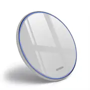 15W Qi Wireless Fast Charger Charging Bracket Pad Mat for iPhone 11 Pro XR X for Samsung Xiaomi Huawei WHITE COLOR