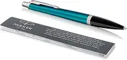 Parker Urban Ballpoint Pen, Vibrant Blue with Medium Point Black Ink Refill, Gift Box (1975428)