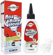NATRUTH Mould Remover Gel, Household Mould Stain Cleaner, Grout Cleaner,Remover Black Mould for Bathroom Kitchen, Washing Machine,Windows,Wall,Showers 120ml