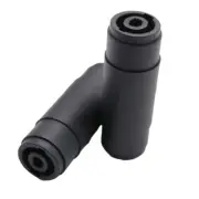2pcs Speakon 4-Pin 4 Pole Female To Female Coupler Audio Cable Adapter Connector