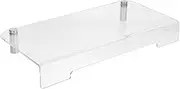 Operitacx Monitor Stand Riser for Desktop Stylish Organizer Multi Functional Display Shelf Easy to Install Durable Office Accessory for Computer Laptop and Screen