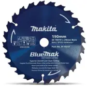 MAKITA 190mm 24T TCT Circular Saw Blade for Wood Cutting - Mitre Saws - BLUEMAK