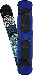 Surfboard Travel Bag - Padded Waterproof Cover, Durrable Lightweight Surfboard Carrier | Car Roof Racks with Shoulder Strap, Uniiversal Fit for Shortboards Longboards, Uv Protection, Airplane Travel
