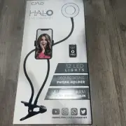 Cylo Halo LED Light Mount Kit & Stand For Camera Phone Selfie Video Live Stream