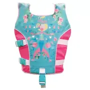 WAHU CHILDREN'S MERMAID SWIM VEST SWIMMING FLOATIES KIDS JACKET SMALL