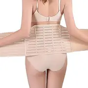 [HOFFTI] Postpartum Belly Wrap - Soft Postpartum Belt Waist Band,Postpartum Compression Belly Band, C-Section Recovery Belly Band for Stomach Support