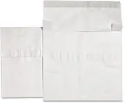 Sparco Tyvek Open-End Envelopes, Plain, 12 x 16 x 4 Inches, 50-Count, White (SPR25005)