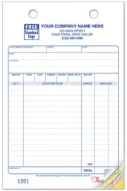 Multi-Purpose Register Forms, Classic Large Format by NEBS/Deluxe No. 610 2-4 PT
