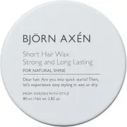Bjorn Axen Short Hair Wax Strong and Long Lasting Wax Unisex 2.7 oz