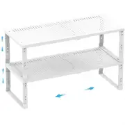 Expandable Spice Rack,Stackable Storage for Cabinet, Multi-Functional Kitchen...