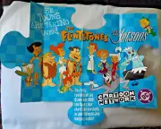 Flinstones Jetsons Cartoon Network Promo Poster DC Comics 28"x22" Puzzle 1997