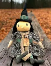New Primitive Halloween HAZEL WITCH DOLL Figure 30"