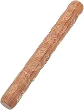AUTSUPPL Wooden Pottery Clay Roller Tool for DIY Pottery Reusable Easy Clean Handheld Stick for Embellishing Designs and Patterns for Art Craft Projects