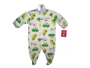 Carter's Boys Sleep & Play Easy-Entry On the Go Pajamas Size 6 Months NWT