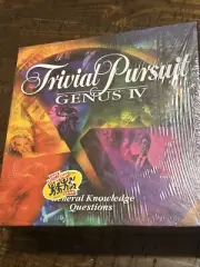 Trivial Pursuit-Genus-IV - 1996 Parker Brothers Game New - Factory SEALED
