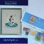 Lily Pad Sprite Mirabilia Counted Cross Stitch Chart and Embellishments NC264