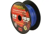 DNA CABLE 20 GAUGE HOOK UP CABLE BLUE 100MTR