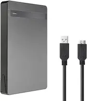 2.5'' External Hard Drive Case USB 3.0 Hard Drive Enclosure Tool Free