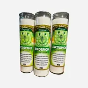 ESCORPION Veladora Preparada, SCORPIO Fixed Candles. Zodiac Candles