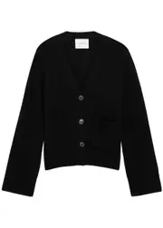 Lisa Yang Danni Cashmere Cardigan - Black - 2 (UK 12-14 / M-L) 2 (UK 12-14 / M-L)