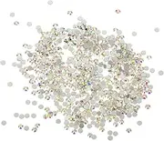 HOODANCOS 2880pcs Flatback Glass Rhinestones for Nail Art Craft Supplies High Precision Shiny Gems for DIY Projects for Embellishing Phone Cases Jewelry and Decorations