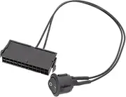 24 Pin Female ATX PSU Power Supply Tester Start Up Jumper ON Off Switch Cable 18AWG 30CM