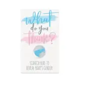 Gender Reveal Party Scratch Off Boy Reveal Cards Baby Shower 10 count