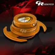 NRG UNIVERSAL STEERING WHEEL LOCK QUICK RELEASE ADAPTOR GEN 3.0 ROSEGOLD+RING