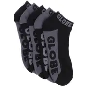 [Globe] Globe Men's Back 2 Skool Ankle Socks 5 Pack in Assorted One Size Assorted