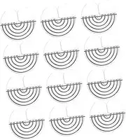 Happyyami 50Pcs Hair Heat Protective Pads for Hair Extensions Bonding Tool Essential Hair Extension Accessories for Safe Styling
