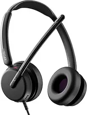 EPOS Impact 460 - Binaural On-Ear Headset with Dual Microphone, Noise Cancellation, USB-C/USB/A Connectivity, Home Office, Plug-and-Play, Zoom, UC