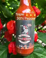 Carolina Reaper Hot Sauce – 5oz – 30% Pure Carolina Reaper Pepper