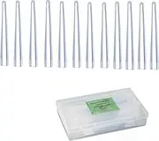 Enema Replacement Nozzle ((Box of 12) - Suitable for Most Enema Bucket, Bag & Bulb Kit, PVC Material Soft and Comfortable No Hangnail