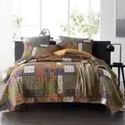 Bedspread Quilt Sets Reversible Coverlet Sets Comforters Vintage Bohemian Patchw