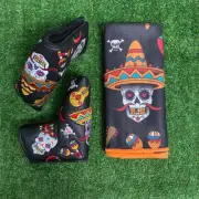 Sugar Skull Chilli Headcover + Towel Twin Pack