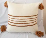 Handloom Cotton Decorative Handprinted Pillow / Cushion Cover
