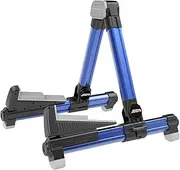 Aroma Aluminum Floor Stand Blue AGS8 Adjustable for All Types of Guitars and Basses Foldable to Easily Carry Steady Stand Safe Protection