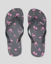 [Lucid] Lucid Men's Voyage Flip Flops Slippers in Black/Pink Size 11 11 Black/Pink