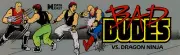 Bad Dudes Vs. Dragon Ninja Arcade Marquee For Reproduction Backlit Sign